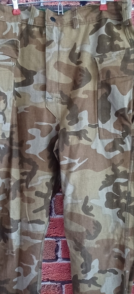 VINTAGE reversible camo pants - Picture 1 of 6